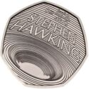 50 Pence (Stephen Hawking's Memorial)
