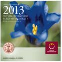 Various Euro (Mint Set 2013 - Alpine gentian - 1 Euro Cent)