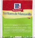 Té Flores de Manzanilla