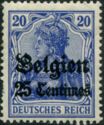 Overprint and Surcharge on "Germania"