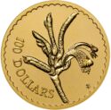 100 Dollars (Mangles' Kangaroo Paw Flower. 0.9999 Au)