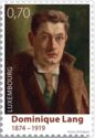 Centenary of death of Dominique Lang, Artist