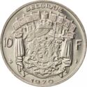 10 Francs (French legend - coin alignment)