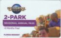 2-Park Seasonal Annual Pass