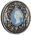 2 Dollars (Queen Victoria 200th Anniversary antiqued high relief)