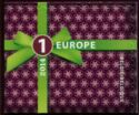 End-of-year Gift Stamp Europe - Left + Bottom Imperforate