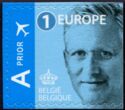 King Philippe Self-adhesive Europe Right Imperforate