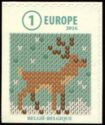 Greetings Europe Bottom + Left Imperforate