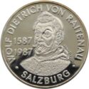 500 Schilling (400th Salzburg's Archbishop von Raitenau)