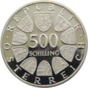 500 Schilling (150th Austrian Railroad)