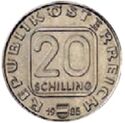 20 Schilling (Republic - 50th Anniversary)