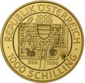 1,000 Schilling (Millennium of the Name Osterreich)