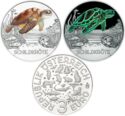 3 Euro (Colourfull Creatures - Turtle)