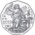 5 Euro (New Year - The joy of living. "Lebensfreude" - Silver)