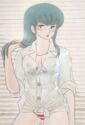 Maison Ikkoku comics. Otonashi Kyoko, wearing a swimsuit
