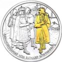 10 Euro (Richard the Lionheart in Dürnstein. Gilded)