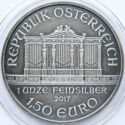 1.50 Euro (Vienna Philharmonic - Antique finish & coloured)