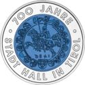 25 Euro (700 years City of Hall in Tyrol)