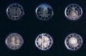 Various Euro (Proof, 2 euro 2013-2015)