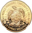 25 Shillings (World Fisheries Conference - Gold edition)