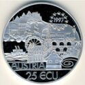 25 Ecu (200th Anniversary Franz Shubert)