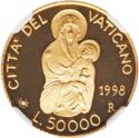 50,000 Lire (Madonna and child)