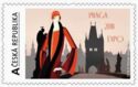 Praga 2018 Expo - Holka na mostě - Praha elegantní - Dáma
