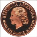 5 Pesos (50th Death anniversary of First Lady Eva Duarte de Perón)