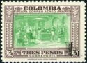 "Proclamation of Independence" (C. Leudo) - overprinted