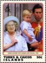 Queen Mother with Princes Charles and William