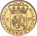 10 Stuiver (X - 1/2 Gulden - Gold edition)