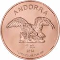 1 Cèntim (Andorra Eagle)