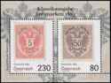 Definitives Austria 1883
