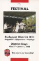 Festival - Budapest District XIII