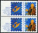 Belgica 2001 - Francois de Tassis, Vertical Pair