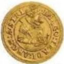 1 Goldgulden (Second wedding to Anna Katerina of Mantua)