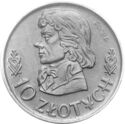 10 Złotych (Tadeusz Kościuszko) (PRÓBA)