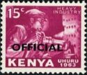 Miner with pneumatic drill - overprint