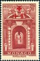 Porte du Palais Entrance overprint and surcharge