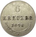 6 Kreuzer (1/20 Thaler - revolution - A, B, C)