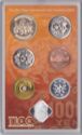 Various Yen (Mint set 2014 - 25th International Coin Convention)