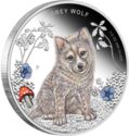 50 Cents (Forest Babies - Grey Wolf)