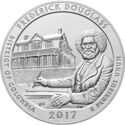25 Cents / Quarter (Frederick Douglass National Historic Site. Silver 5 Oz.)