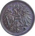 1 Heller (Austrian escutcheon)