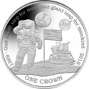 1 Crown (50th Anniversary of Apollo 11)