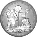 1 Crown (50th Anniversary of Apollo 11 - Titanium)