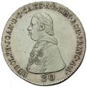20 Kreuzer (Bishop Rudolph Johann)