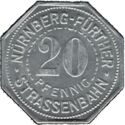 20 Pfennig (Stadt. Sparkasse - Probe)