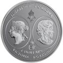 4 Dollars (200th Anniversary of the Birth of Queen Victoria)