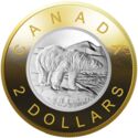 2 Dollars (5-Ounce Big Coin Series: Polar Bear)
